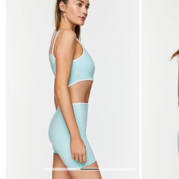 Forever 21 Active Cutout One-Shoulder Romper - Picture 4 of 5